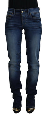 Just Cavalli Blue Cotton Women Casual Denim Jeans -   -  Just Cavalli.